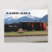 Skagway, Alaska Postkarte (Vorderseite)