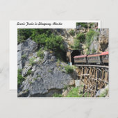 Skagway, Alaska Postkarte (Vorne/Hinten)