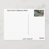 Skagway, Alaska Postkarte (Rückseite)