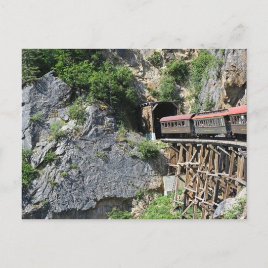 Skagway, Alaska Postkarte (Vorderseite)