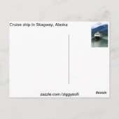 Skagway, Alaska Postkarte (Rückseite)