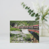 Skagway, Alaska Postkarte (Stehend Vorderseite)