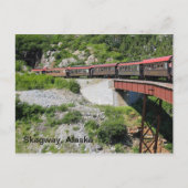 Skagway, Alaska Postkarte (Vorderseite)