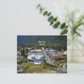 Skagway, Alaska Postkarte (Stehend Vorderseite)