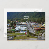 Skagway, Alaska Postkarte (Vorne/Hinten)