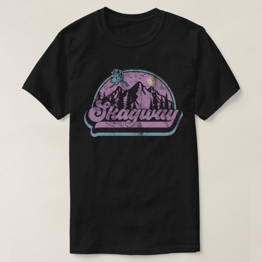 Skagway, Alaska T-Shirt (Design vorne)
