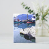 Skagway, Alaska Tugs Postkarte (Stehend Vorderseite)