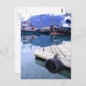 Skagway, Alaska Tugs Postkarte (Vorne/Hinten)