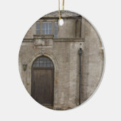 Skaill House, Herrenhaus aus dem 17. Jahrhundert i Keramikornament (Links)