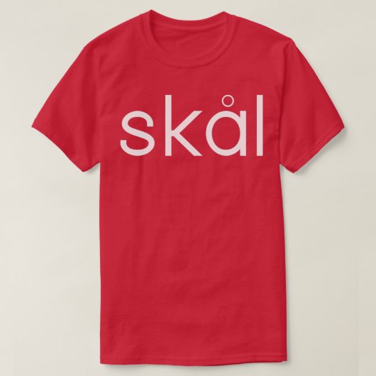 Skal Cheers Nordic Viking Chant T-Shirt (Design vorne)