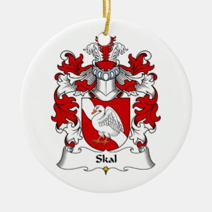 Skal Familienwappen Keramikornament