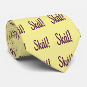 Skal! Norweger jubelt Krawatte zu (Gerollt)