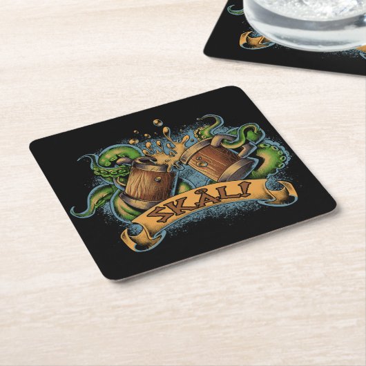 SKÅL  RECHTECKIGER PAPPUNTERSETZER (angewinkelt)