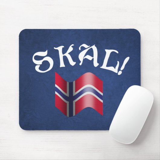 Skal trinkender Toast norwegische Mousepad (Mit Mouse)
