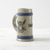 Skal Valkyrie Beer Stein Bierglas (Vorderseite Links)