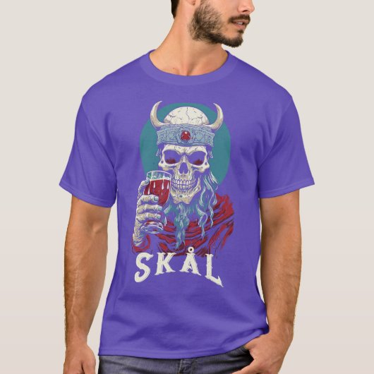 Skal Wikinger T-Shirt (Vorderseite)