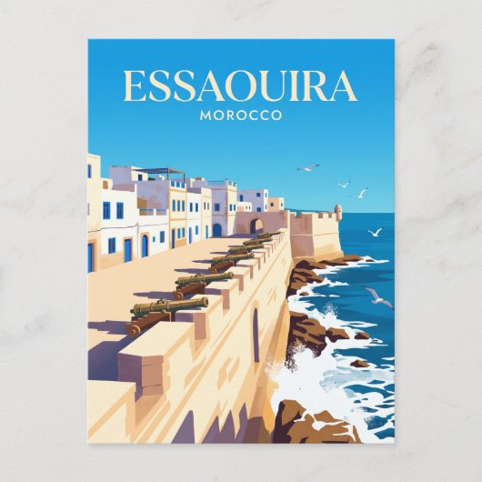 Skala de la Ville Marokko Postkarte (Vorderseite)