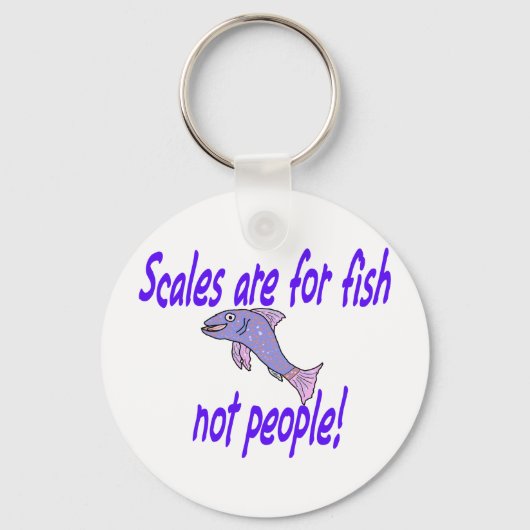 Skala für Fische Schlüsselanhänger (Vorderseite)