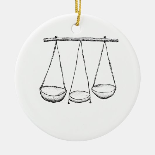 Skala Keramik Ornament (Vorne)