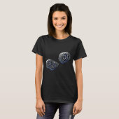 Skalare Blau T-Shirt (Vorne ganz)