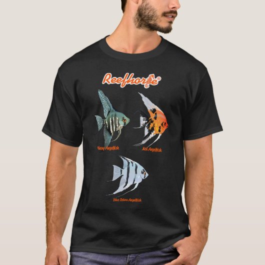 Skalarfisch Trio T-Shirt (Vorderseite)