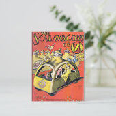 Skalawagonen von Oz Postkarte (Stehend Vorderseite)