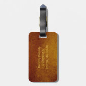 Skalen des Gepäckanhängers der Gerechtigkeits-| Gepäckanhänger (Rückseite vertikal)