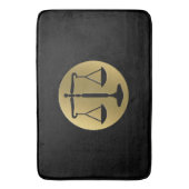 Skalen des Rechtsanwalts der Gerechtigkeits-| Badematte (Vorderseite Vertikal)