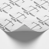 Skalen von Gerechtigkeit Geschenkpapier (Ecke)
