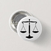 Skalen von Gerechtigkeit | nobel Button (Vorne & Hinten)