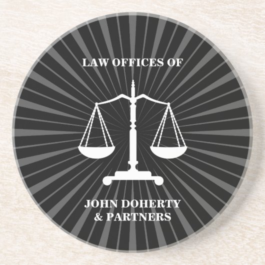 Skalen von Gerechtigkeit - Untersetzer (Vorne)