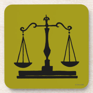 Skalen von Gerechtigkeit Untersetzer