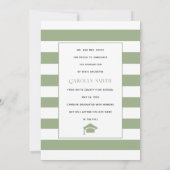 Skalengrün-Klasse des Abschlusses des Fotos 2023 Ankündigung (Rückseite)