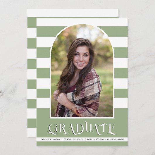 Skalengrün-Klasse des Abschlusses des Fotos 2023 Ankündigung (Vorne/Hinten)