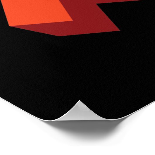 Skalenwelle Poster (Ecke)