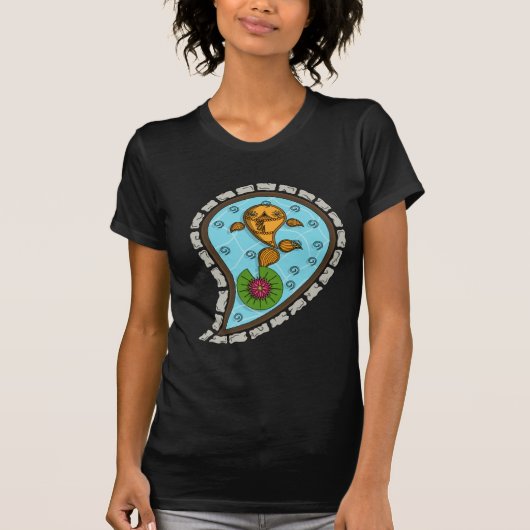 Skales dunkles Shirt für Frauen (Vorderseite)