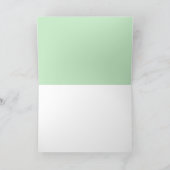 Skalierbar H2O H2O H2O H2O Feiertagskarte (Innenseite)