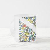 Skalierbare Taucherabwärtsflagge Mattglastasse (Vorderseite Links)