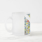 Skalierbare Taucherabwärtsflagge Mattglastasse (Links)