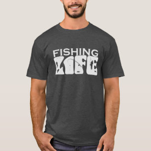 Skalierbare Vektorgrafiken für den Fischfang T-Shirt