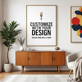 Skalierbares 24x36-Zoll-Blank-Ereignisanzeige-Zeic Poster