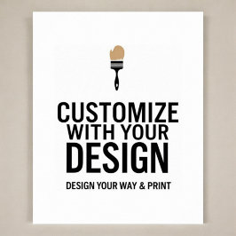 Skalierbares 8 x 10"-Blank-Ereignisanzeige-Zeichen Poster