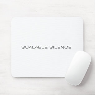 Skalierbares Schweigen Minimalistisches Büro-Mausp Mousepad