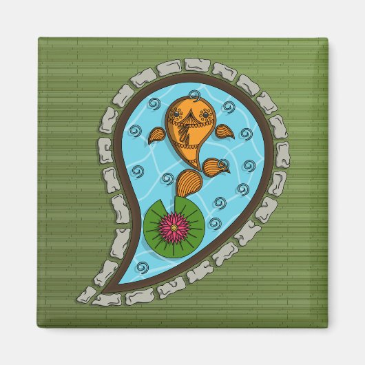 Skaliert das Goldfish Magnet (Vorne)