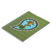 Skaliert das Goldfish-Notebook Notizblock (Linke Seite)