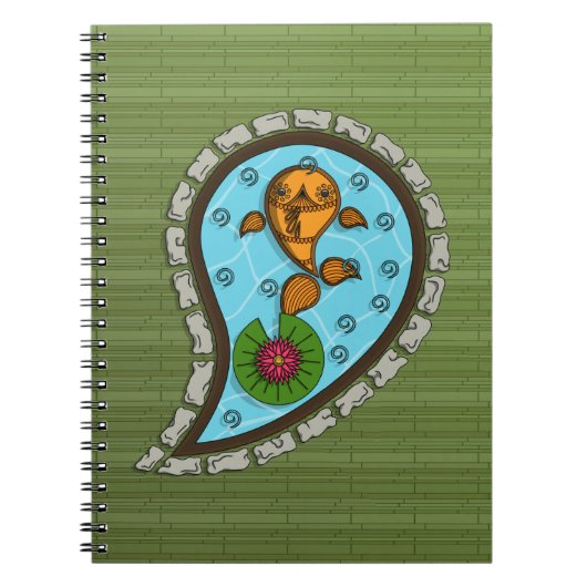 Skaliert das Goldfish-Notebook Notizblock (Vorderseite)