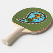 Skaliert das Goldfish Ping Pong Paddle Tischtennis Schläger (Vorderseite)