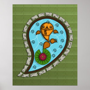 Skaliert das Goldfish Poster