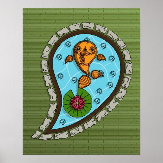 Skaliert das Goldfish Poster (Vorne)