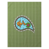 Skaliert das Goldfish Tablecloth Tischdecke (Vorderseite)